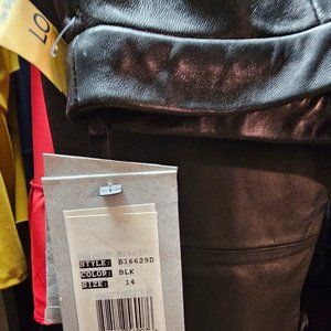 Leather pants size 14